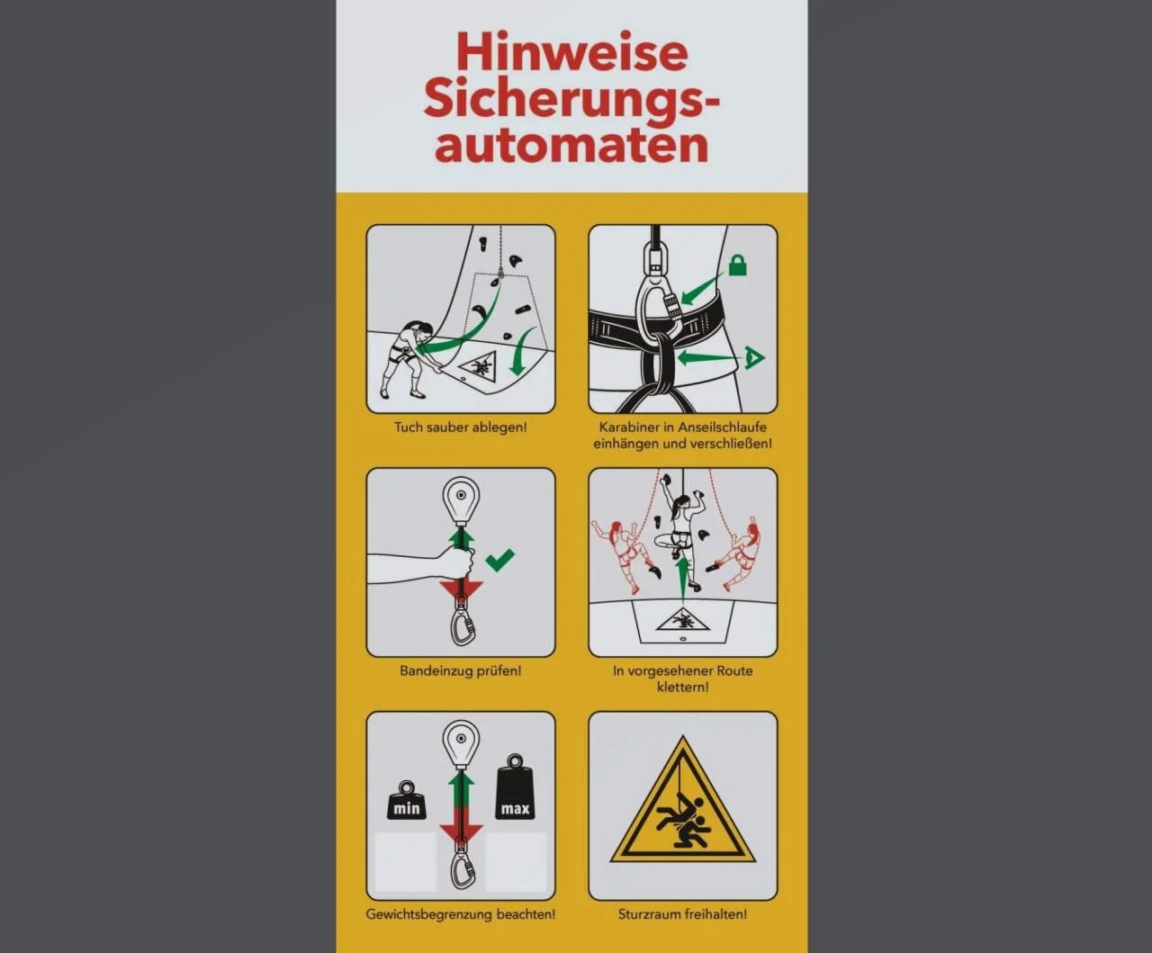 Klettern mit Selbstsicherungsautomat | © DAV Klettern mit Selbstsicherungsautomat | © DAV